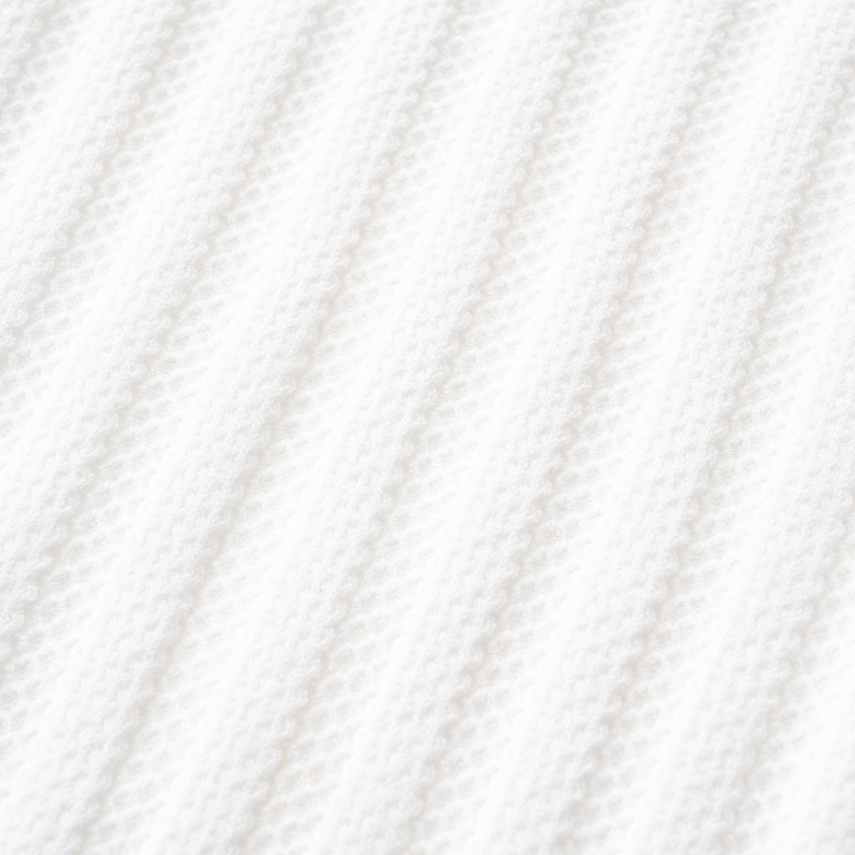 NÓR Ribbed Knit Polo — White